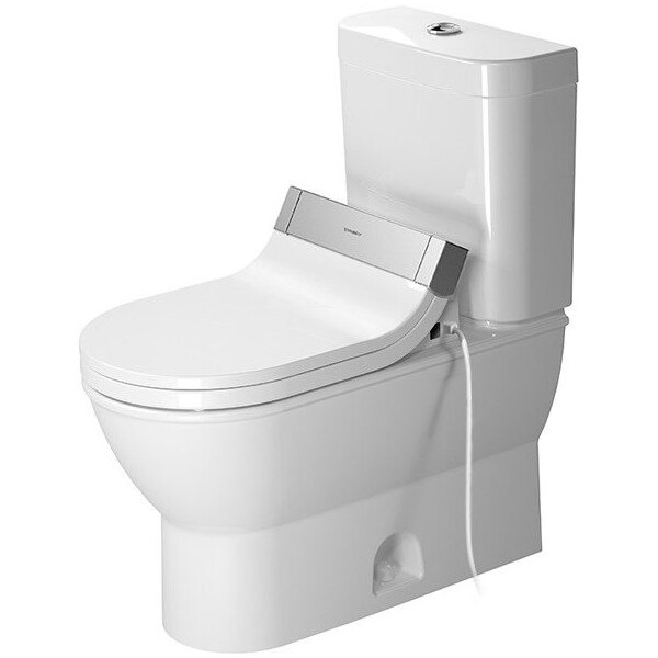 Duravit Two-Piece toilet Darling New white siphon jet elongated HET HYG 2126012000 - main